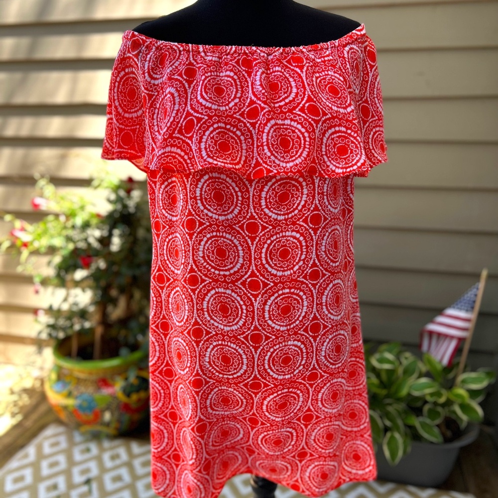 MICHAEL KORS Off-Shoulder (or not) Dress - EUC